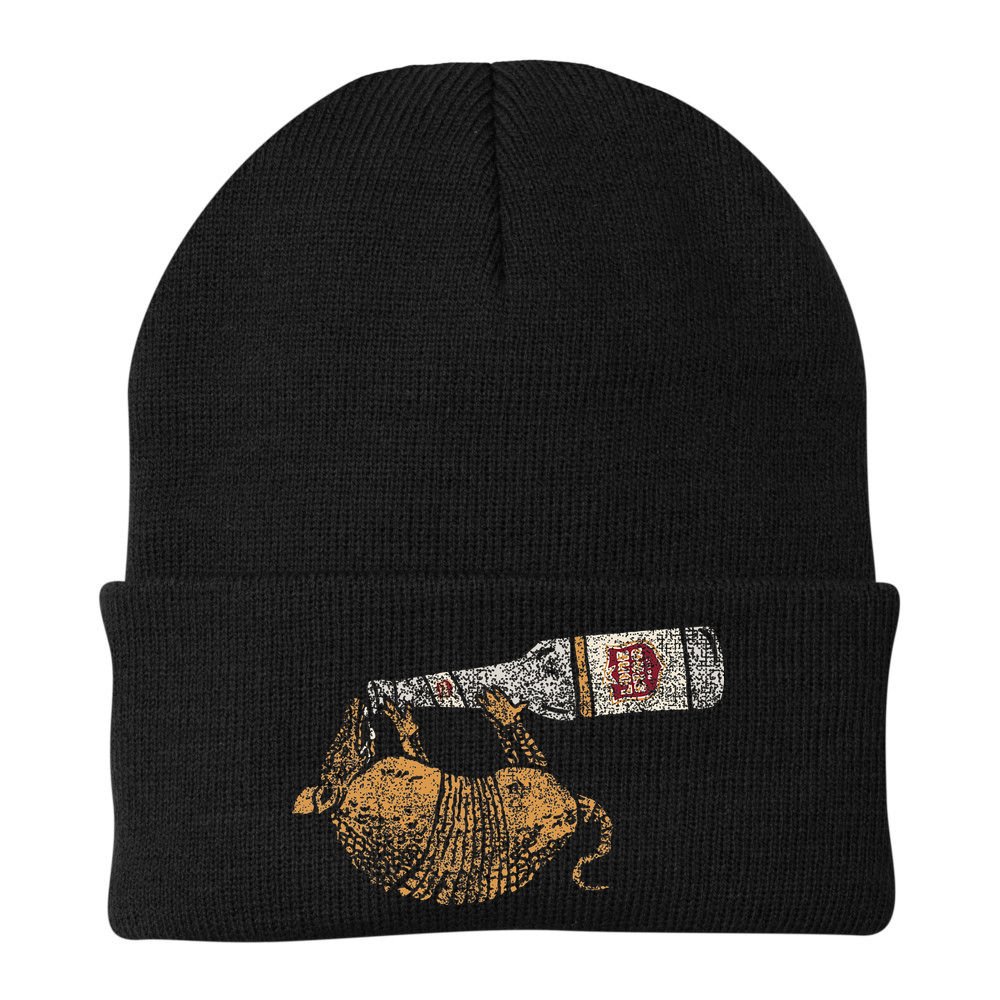 Lone Star Vintage Style Texas Armadillo Beanie