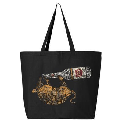 Lone Star Vintage Style Texas Armadillo 25L Jumbo Tote