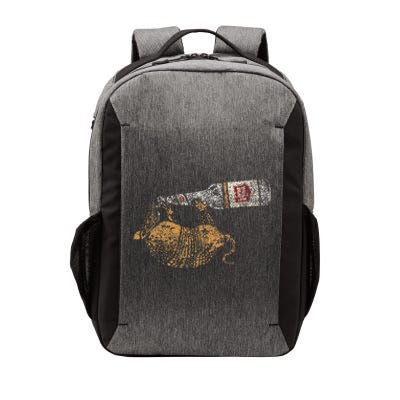 Lone Star Vintage Style Texas Armadillo Vector Backpack