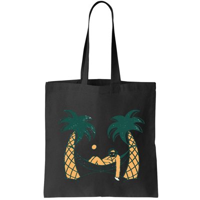 Lazy Sloth Vacation Palm Tree Bag