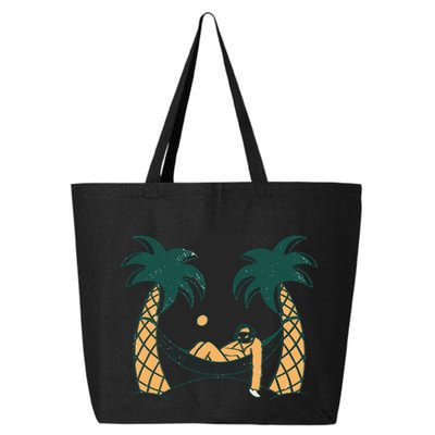 Lazy Sloth Vacation Palm Tree 25L Jumbo Tote