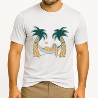 Lazy Sloth Vacation Palm Tree Performance Shirt