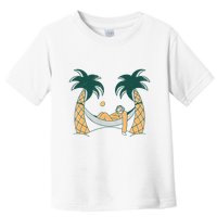 Lazy Sloth Vacation Palm Tree Toddler T-Shirt