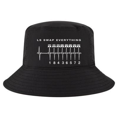 Ls Swap V8 Everything Car Enthusiast Mechanic Trucks Heartbe Funny Gift Cool Comfort Performance Bucket Hat