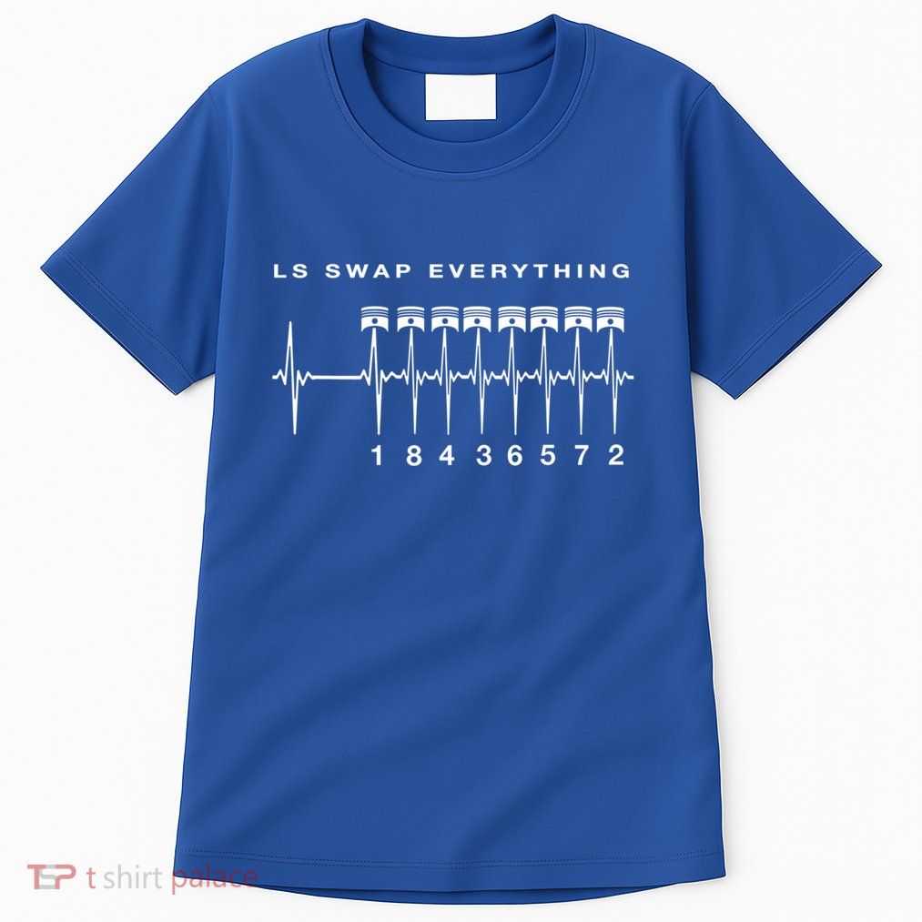Ls Swap V8 Everything Car Enthusiast Mechanic Trucks Heartbe Funny Gift Tall T-Shirt