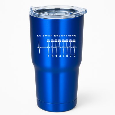 Ls Swap V8 Everything Car Enthusiast Mechanic Trucks Heartbe Funny Gift Tumbler