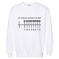 Ls Swap V8 Everything Car Enthusiast Mechanic Trucks Heartbe Funny Gift Garment-Dyed Sweatshirt