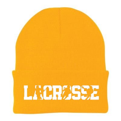 Lacrosse Stick Vintage Retro Gift Knit Cap Winter Beanie