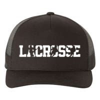 Lacrosse Stick Vintage Retro Gift Yupoong Adult 5-Panel Trucker Hat