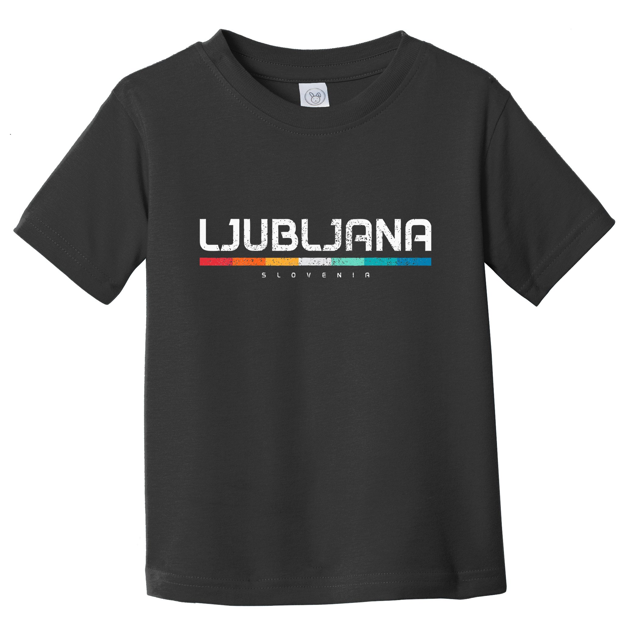 Ljubljana Slovenia Vintage Retro Slovenian Souvenir Toddler T-Shirt
