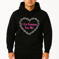 Lesbian Subtle Wlw Queer Lgbt Pride I Let Femmes Hoodie