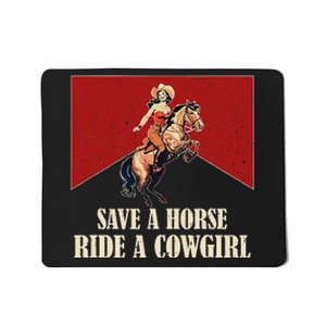 Lesbian Subtle Wlw Ride A Cowgirl Queer Gay P.R.I.D.E Month Mousepad