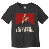 Lesbian Subtle Wlw Ride A Cowgirl Queer Gay P.R.I.D.E Month Toddler T-Shirt