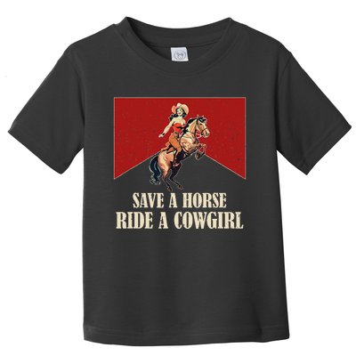 Lesbian Subtle Wlw Ride A Cowgirl Queer Gay P.R.I.D.E Month Toddler T-Shirt