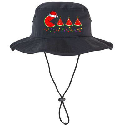 Lighting Santa Watermelon Xmas Tree Christmas In July Bucket Hat