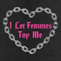 Lesbian Subtle Wlw Queer Lgbt Pride I Let Femmes Top Me Golf Towel