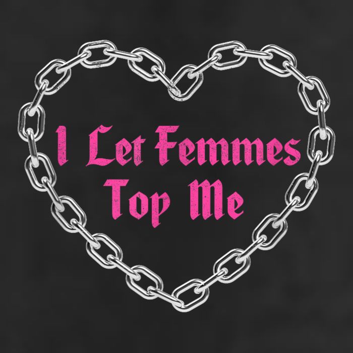 Lesbian Subtle Wlw Queer Lgbt Pride I Let Femmes Top Me Golf Towel