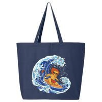 Lion Surfing Wave 25L Jumbo Tote