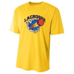 Lacrosse Sport Wild Youth Performance Sprint T-Shirt