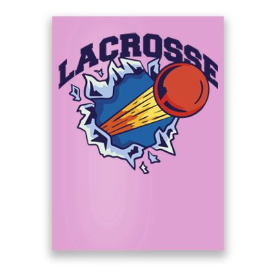 Lacrosse Sport Wild Poster