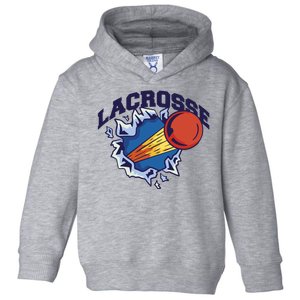 Lacrosse Sport Wild Toddler Hoodie