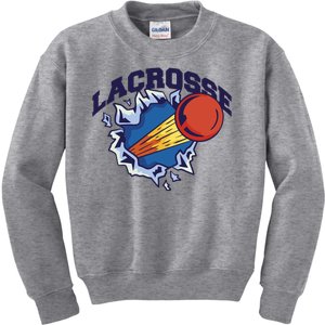 Lacrosse Sport Wild Kids Sweatshirt