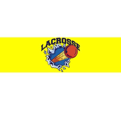 Lacrosse Sport Wild Bumper Sticker