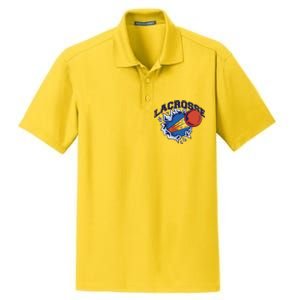 Lacrosse Sport Wild Dry Zone Grid Polo