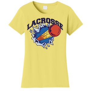 Lacrosse Sport Wild Women's T-Shirt