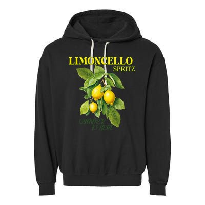 Limoncello Spritz X Lemon Liqueur Lemon Liqueur Lemon Garment-Dyed Fleece Hoodie