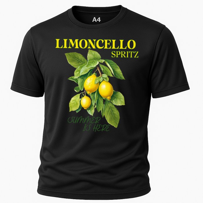 Limoncello Spritz X Lemon Liqueur Lemon Liqueur Lemon Performance Shirt