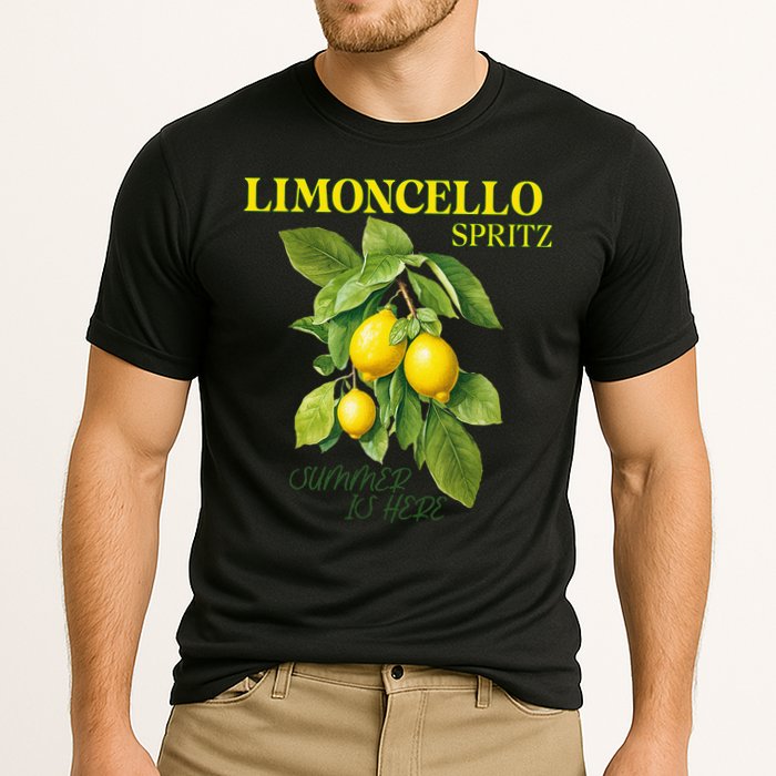 Limoncello Spritz X Lemon Liqueur Lemon Liqueur Lemon Performance Shirt