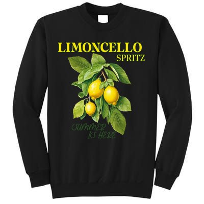 Limoncello Spritz X Lemon Liqueur Lemon Liqueur Lemon Sweatshirt