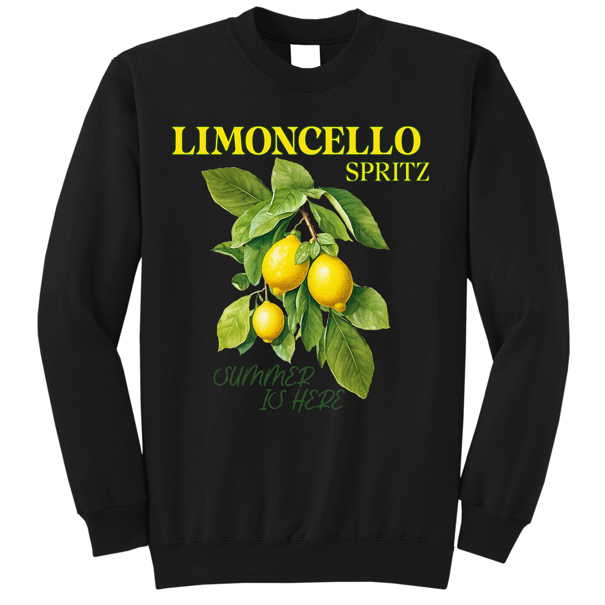 Limoncello Spritz X Lemon Liqueur Lemon Liqueur Lemon Sweatshirt