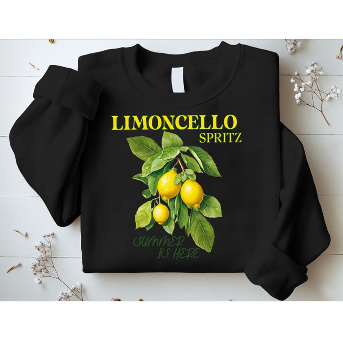 Limoncello Spritz X Lemon Liqueur Lemon Liqueur Lemon Sweatshirt