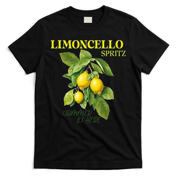 Limoncello Spritz X Lemon Liqueur Lemon Liqueur Lemon T-Shirt