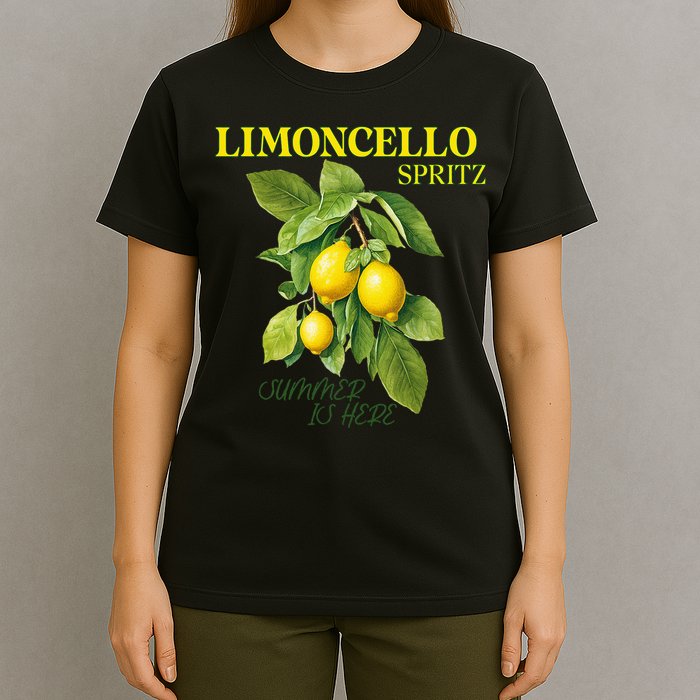 Limoncello Spritz X Lemon Liqueur Lemon Liqueur Lemon T-Shirt