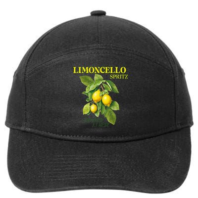 Limoncello Spritz X Lemon Liqueur Lemon Liqueur Lemon 7-Panel Snapback Hat