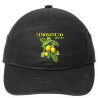 Limoncello Spritz X Lemon Liqueur Lemon Liqueur Lemon 7-Panel Snapback Hat