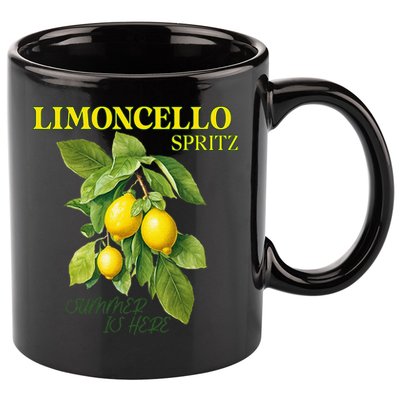 Limoncello Spritz X Lemon Liqueur Lemon Liqueur Lemon 11oz C Handle Ceramic Mug