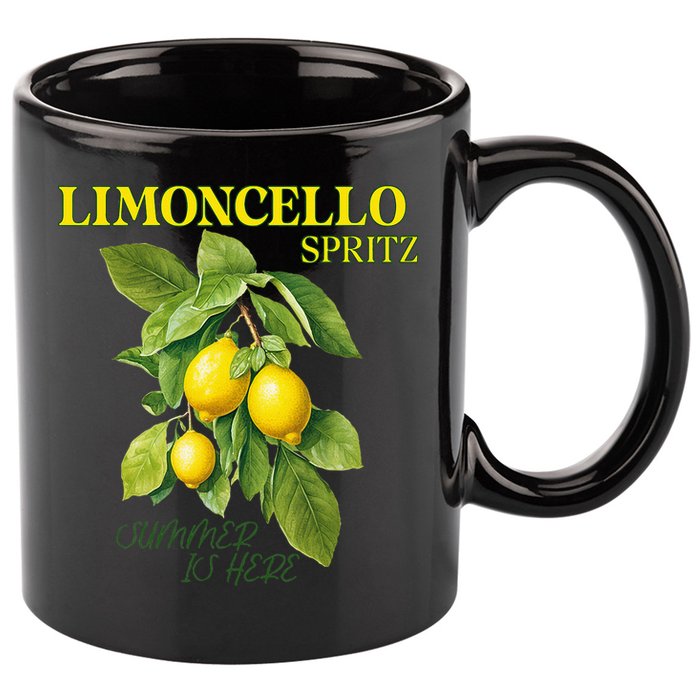 Limoncello Spritz X Lemon Liqueur Lemon Liqueur Lemon 11oz C Handle Ceramic Mug