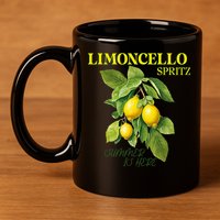 Limoncello Spritz X Lemon Liqueur Lemon Liqueur Lemon 11oz C Handle Ceramic Mug