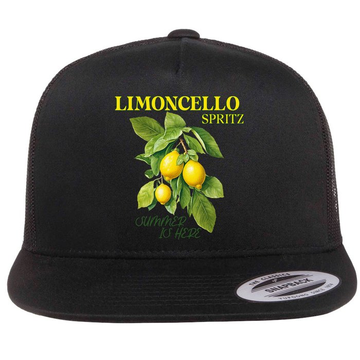 Limoncello Spritz X Lemon Liqueur Lemon Liqueur Lemon Flatbill Hat