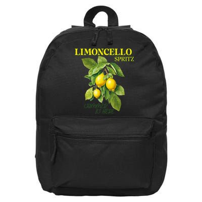 Limoncello Spritz X Lemon Liqueur Lemon Liqueur Lemon 16 in Basic Backpack