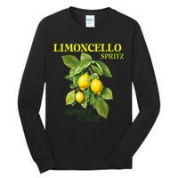 Limoncello Spritz X Lemon Liqueur Lemon Liqueur Lemon Tall Long Sleeve T-Shirt
