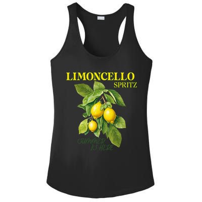 Limoncello Spritz X Lemon Liqueur Lemon Liqueur Lemon Ladies PosiCharge Competitor Racerback Tank