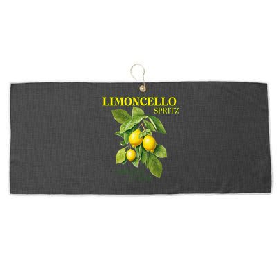 Limoncello Spritz X Lemon Liqueur Lemon Liqueur Lemon Large Microfiber Waffle Golf Towel