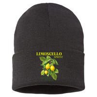 Limoncello Spritz X Lemon Liqueur Lemon Liqueur Lemon Sustainable Knit Beanie