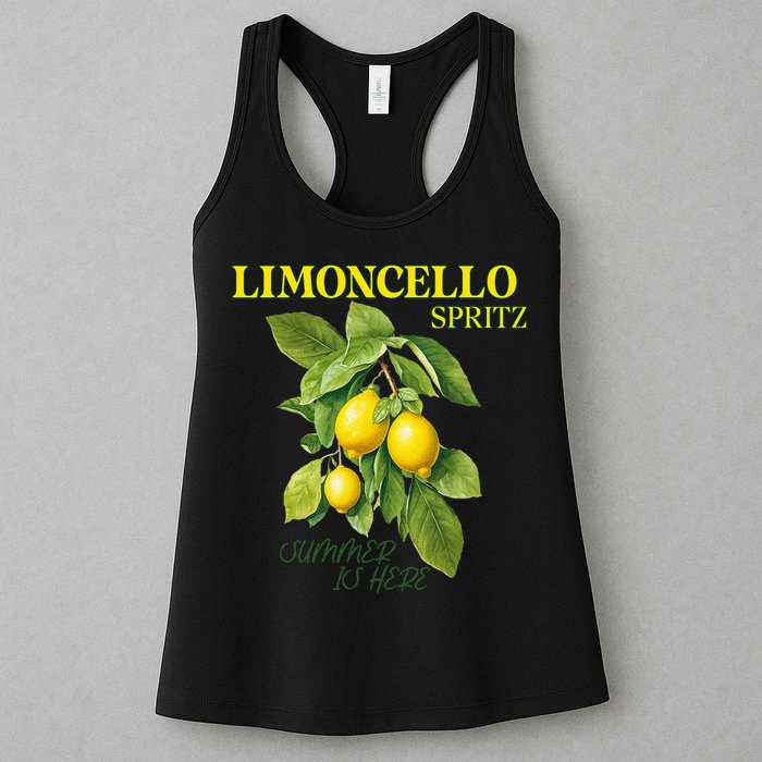 Limoncello Spritz X Lemon Liqueur Lemon Liqueur Lemon Womens Tank Top