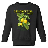 Limoncello Spritz X Lemon Liqueur Lemon Liqueur Lemon Toddler Sweatshirt